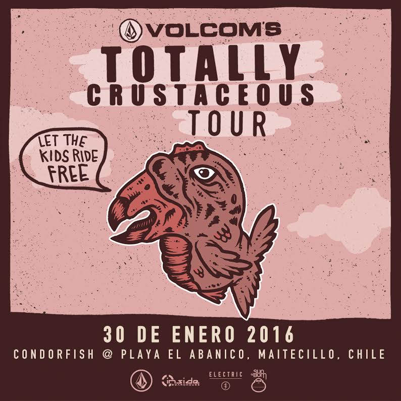 Volcom Stone´s Totally Crustaceous Tour 2016