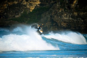 Yago Dora surfing frontside air Puerto Rico