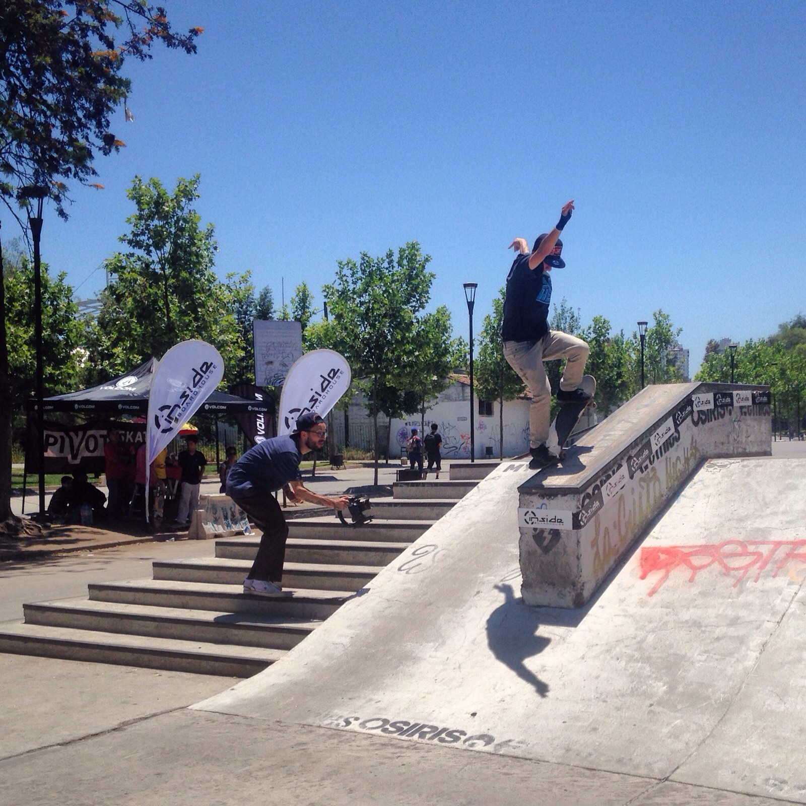 “Bestias” del Parque O´Higgins se lucieron en segunda jornada del Inside Boardhouse  Volcom Santiago AM by Globe