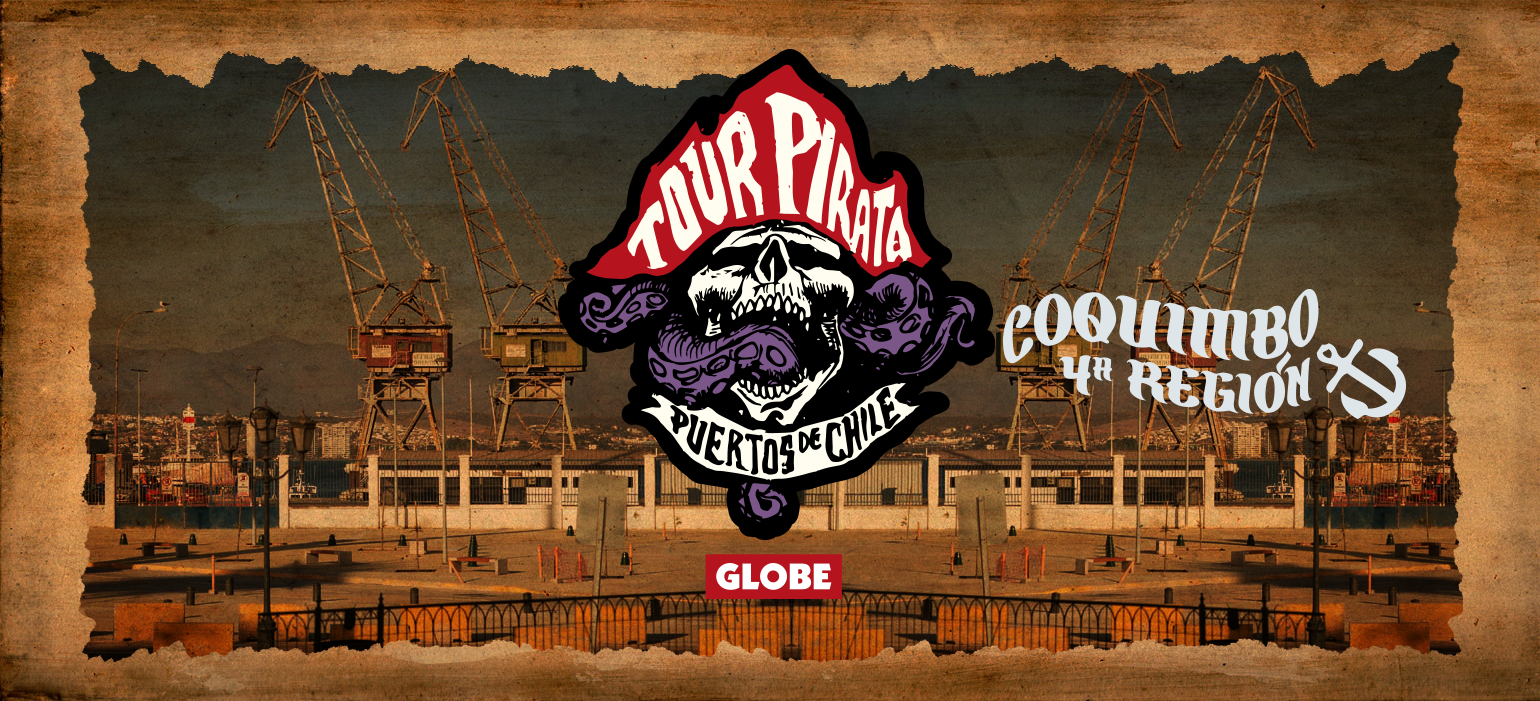 TOUR PIRATA / GLOBE 2016 , Puertos de Chile / CAP03 COQUIMBO