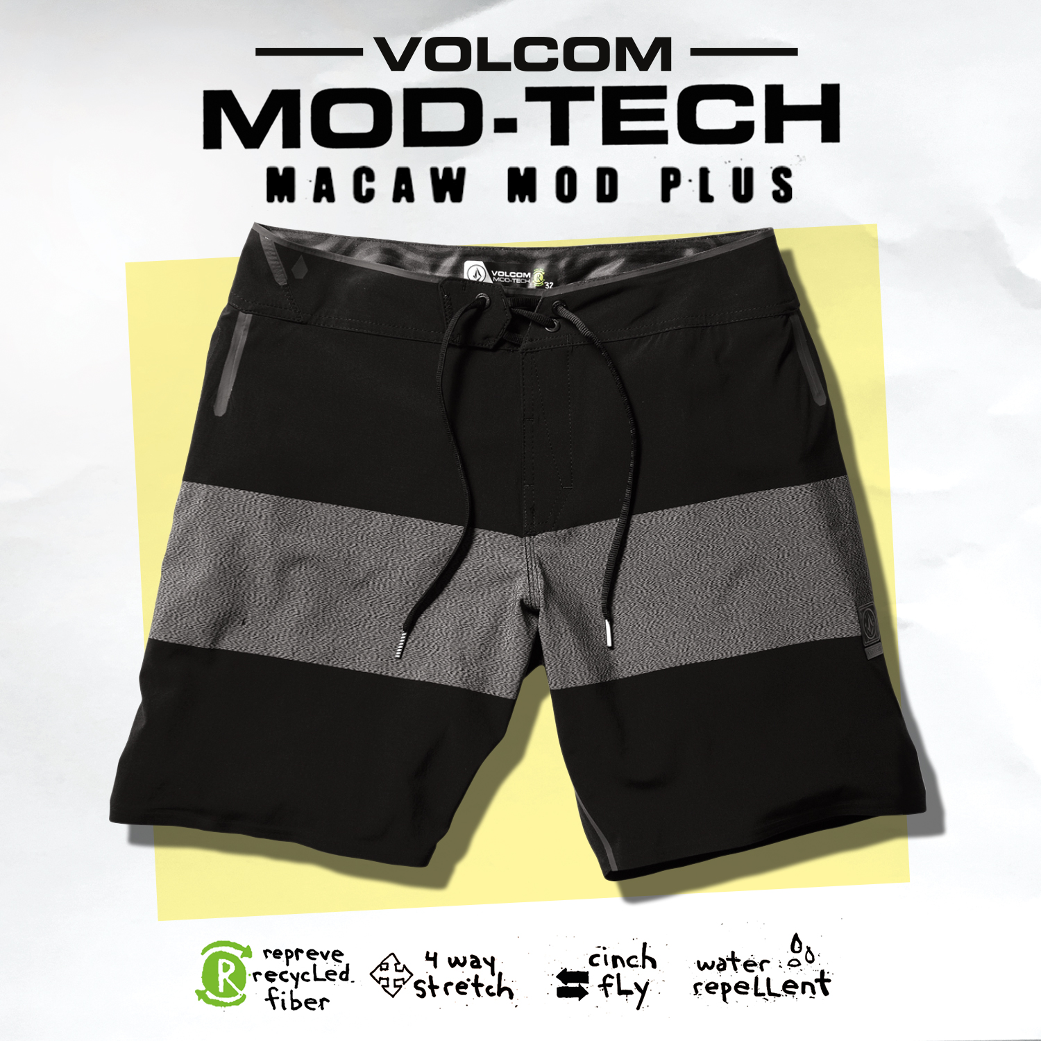 Volcom Mod Tech – Cada hilo hecho para surfear