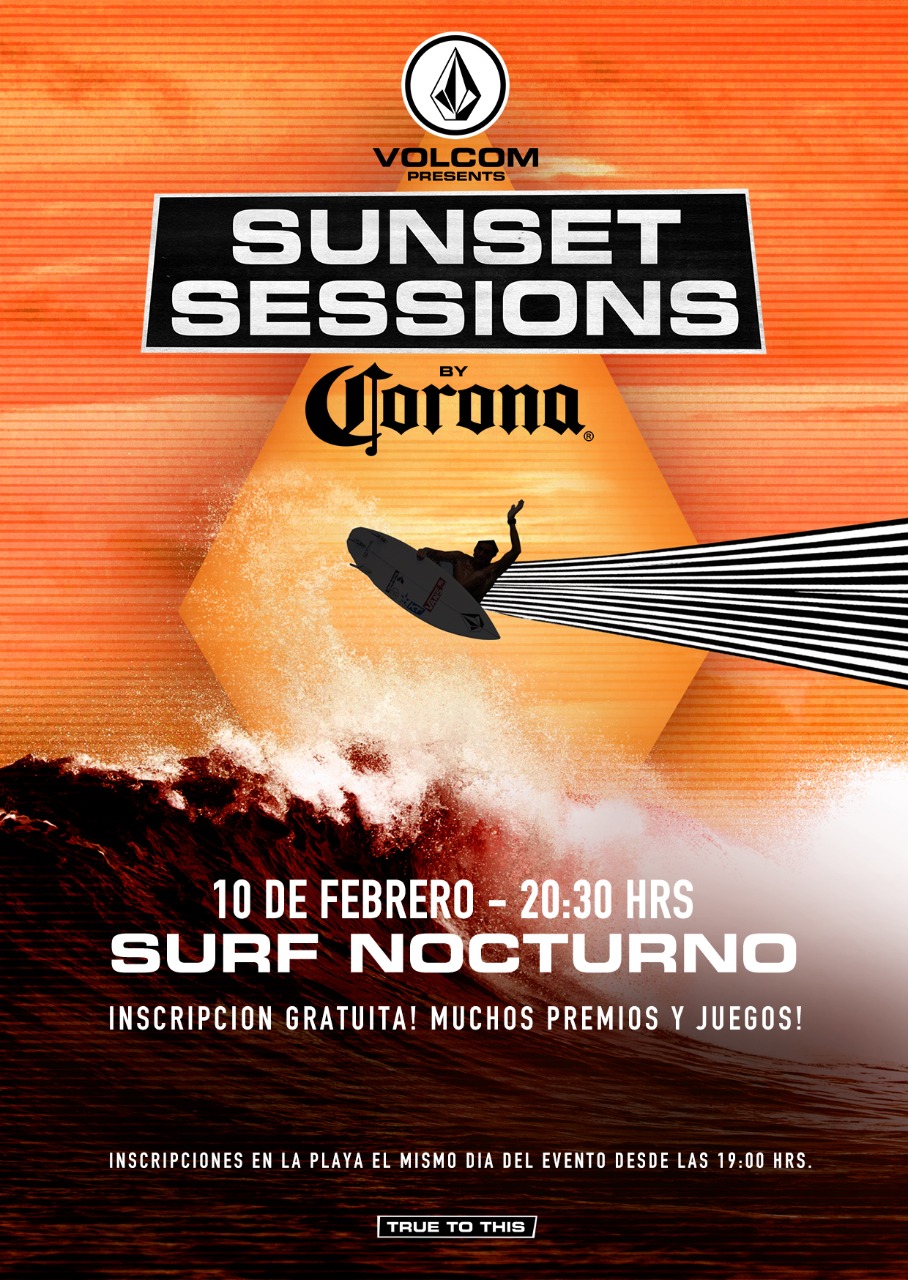 Este fin de semana comienza la primera liga de surf nocturno en el Quinto Sector de Reñaca