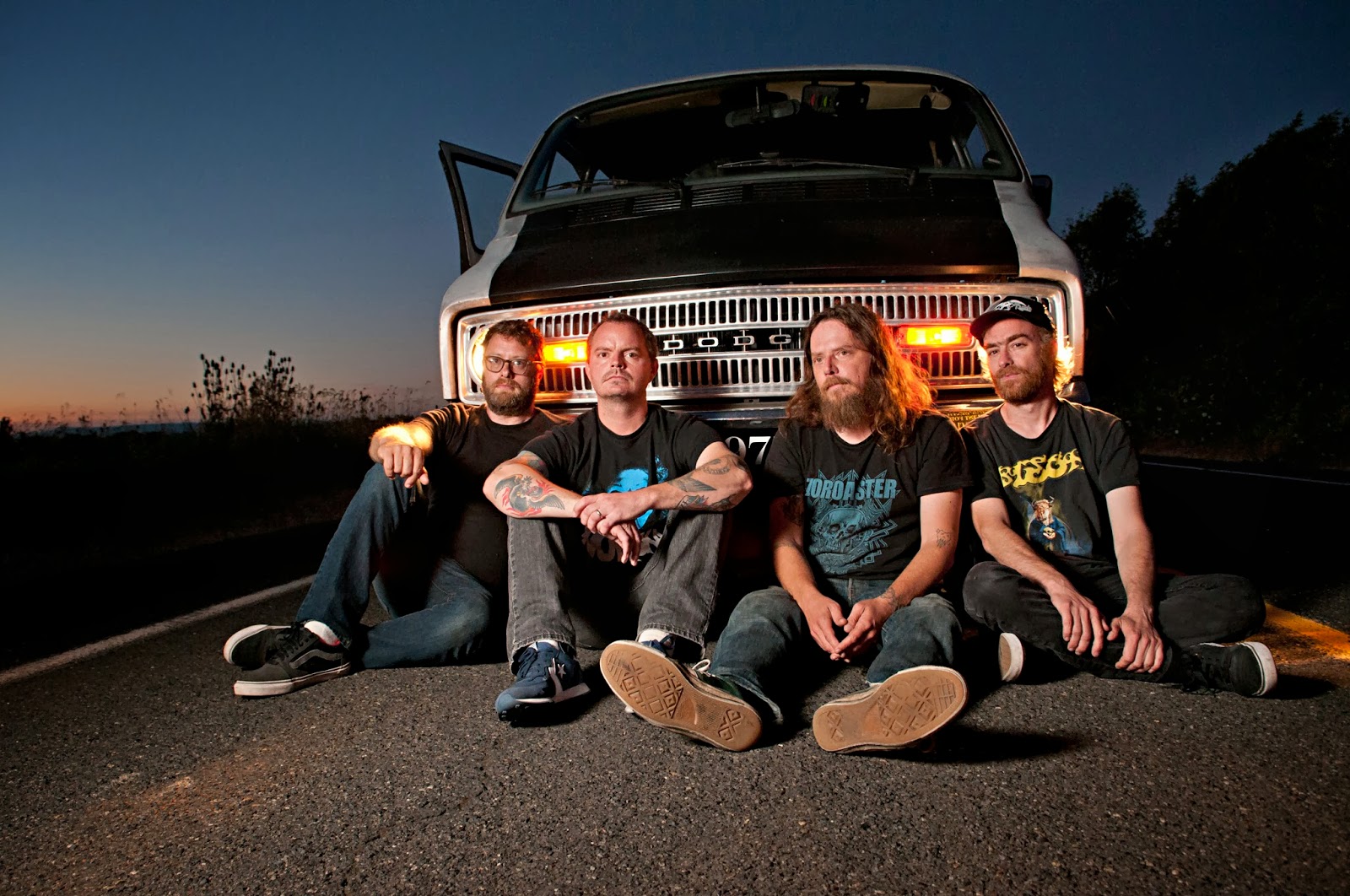 Red Fang "Whales and Leeches" press photos 2013