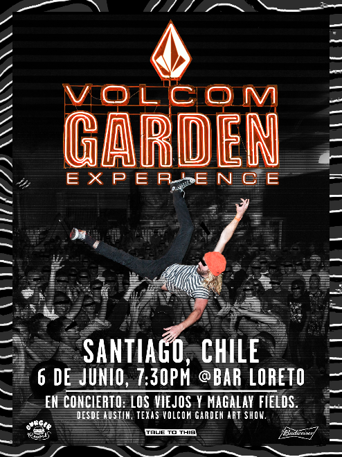 “Los Viejos” llegan a Chile para el Volcom Garden Experience