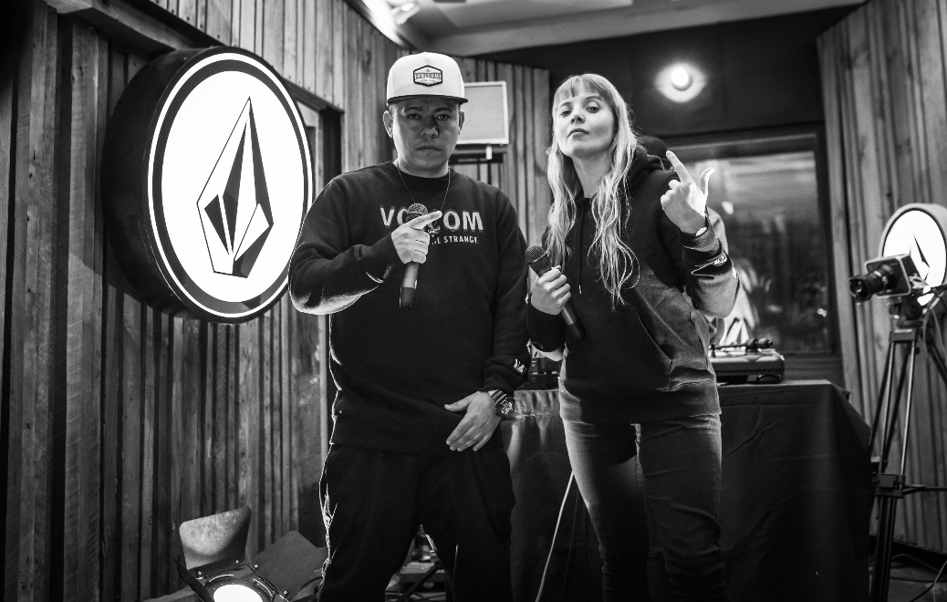 Rapero nacional Zaturno logró más de seis mil reproducciones en la cuarta fecha de Volcom Live Sessions en Santiago